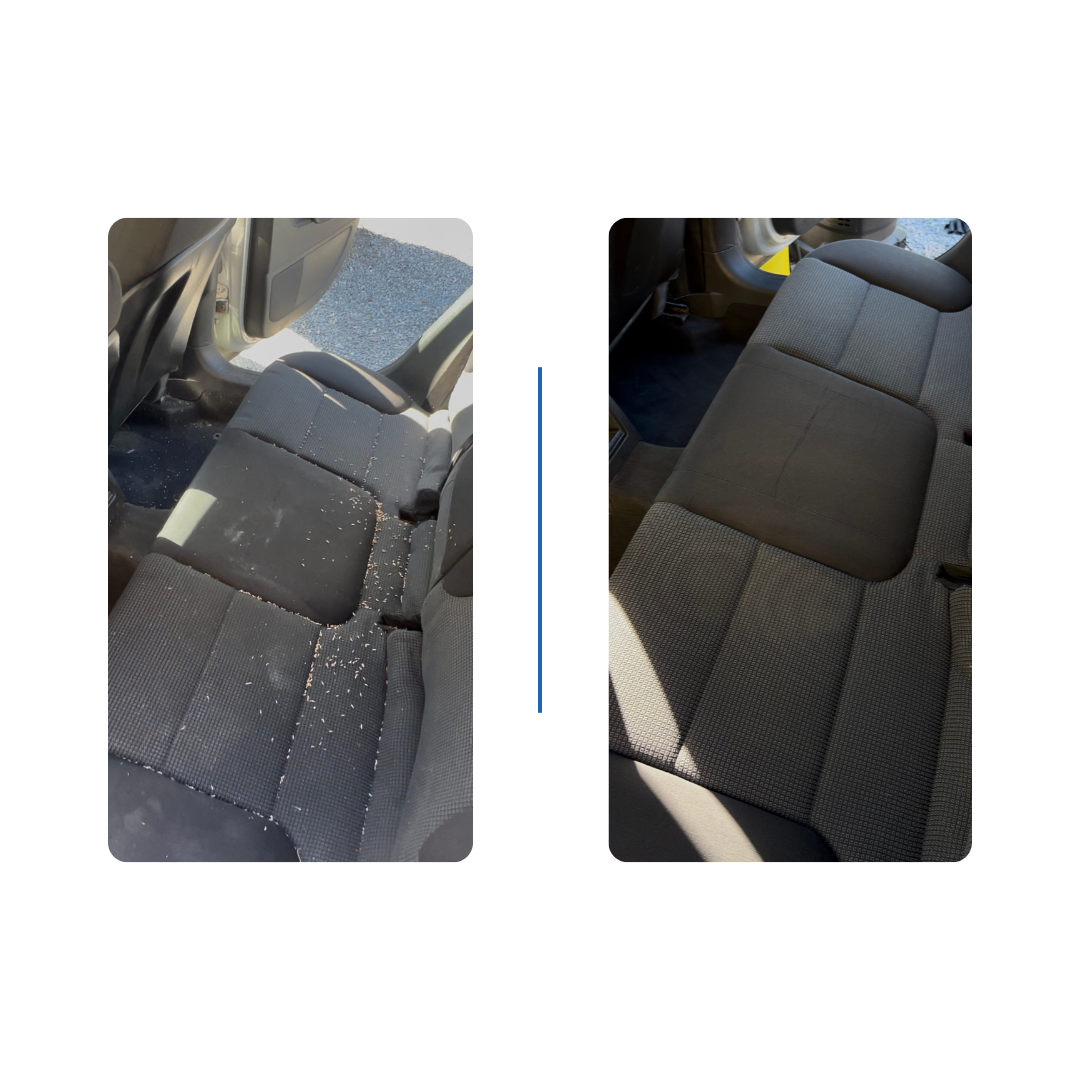 Avant / Après Sera-Clean gigean, lavage auto à domicile